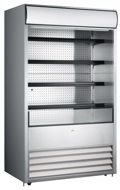 48″ Grab-and-Go Open Refrigerated Floor Self-Serve Display Case with 24.7 cu.ft.