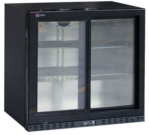 35″ Back Bar Beverage Cooler with 2 sliding glass doors and 7 cu.ft. (208 Liters – Image 3