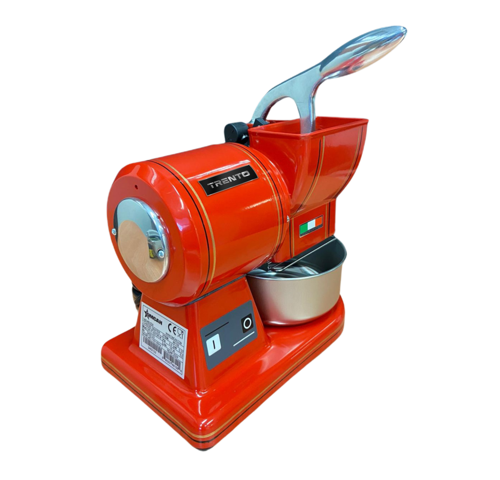 Retro Cheese Grater with Microswitch 66 lb./hr, Red – 0.5HP (370W), 110 V