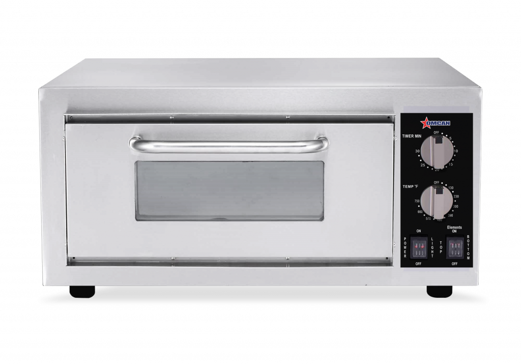 25″ Single Chamber Electric Pizza Oven with Pizza Stone for 16″ Pizza – 1.7 kW,