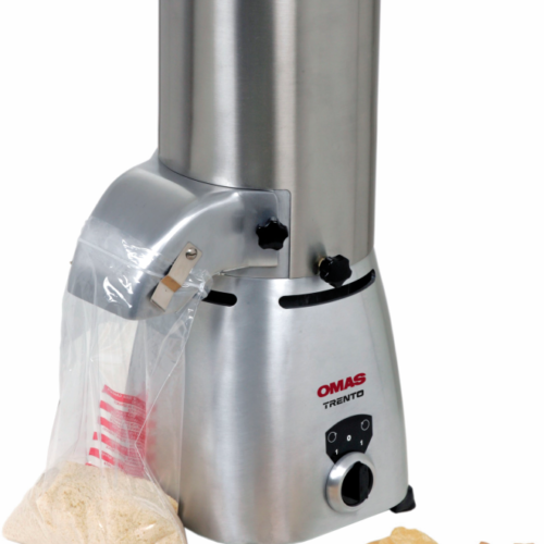 Omas Bread Crumb Grater Machine 176 lb. (80 Kg) with 1.5 HP Motor, Overload Swit
