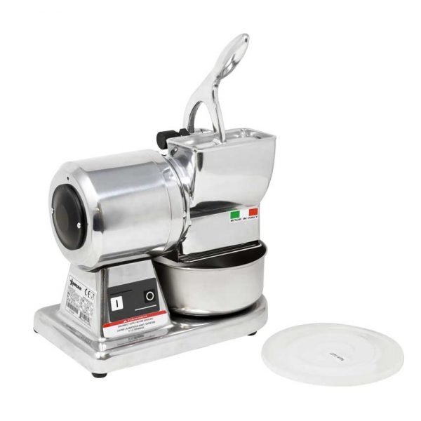 Retro Cheese Grater with Microswitch, 66 lb./hr, Stainless Steel – 0.5HP (370W),