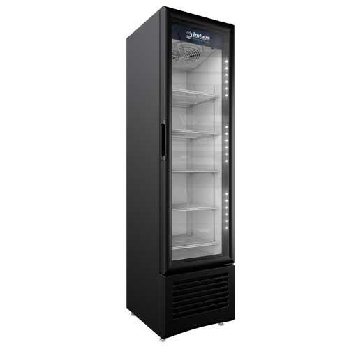 Imbera One Glass Swing Door Refrigerator, Black – Image 2