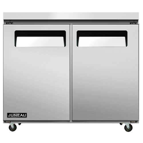 Juneau 48″ Undercounter Refrigerator 2 Doors Stainless Steel, 6.7 cu.ft. Capacit