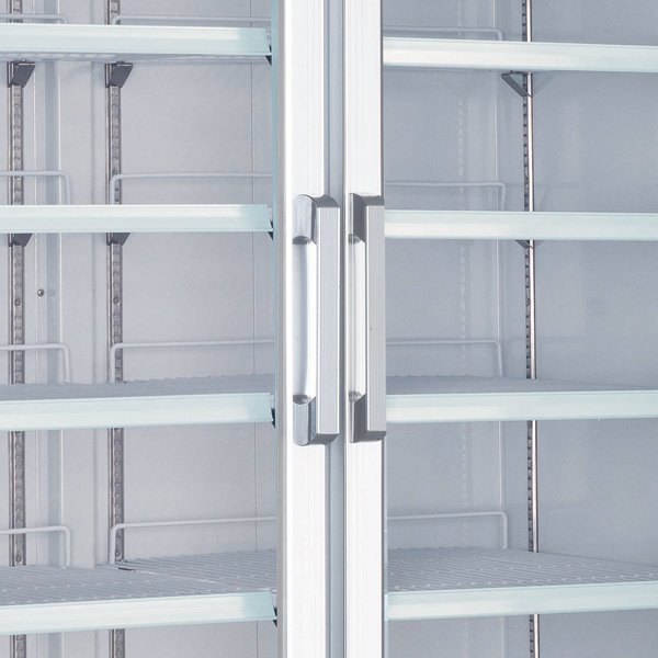 53″ Freezer 2 Glass Door Glass White 45 cu.ft / 1270 L - Image 2
