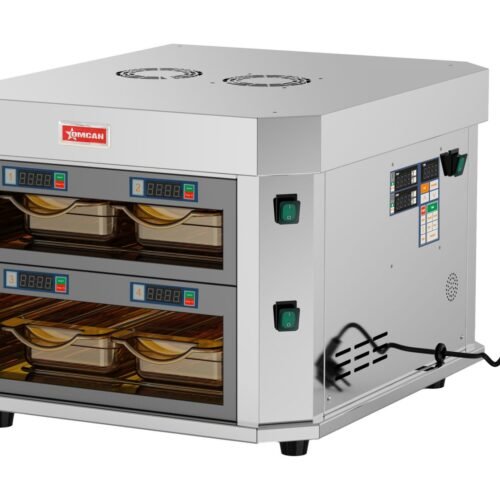 21” 2-Channel Countertop Food Warmer - 1700W (2.3 HP), 220V/60Hz/1Ph