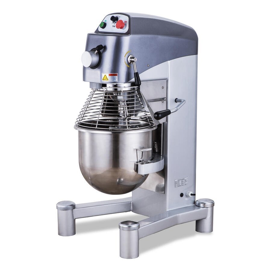 Heavy-Duty Planetary Mixer with Guard and Timer – 220V