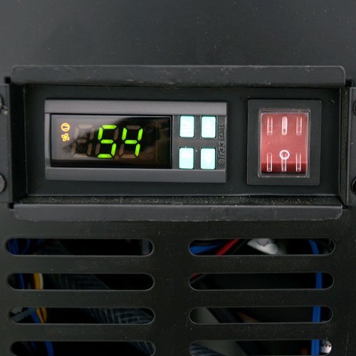 47″ Floor Refrigerated Display Case with Stainless Steel Exterior - Image 2