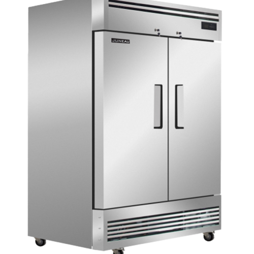 Juneau 54″ Reach-in Freezer 2-Door Stainless Steel 39 cu. ft. Capacity, 115 V, 6