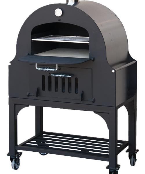 Outdoor Wood Burning Oven with Stainless Steel Oven Shelf – Image 2
