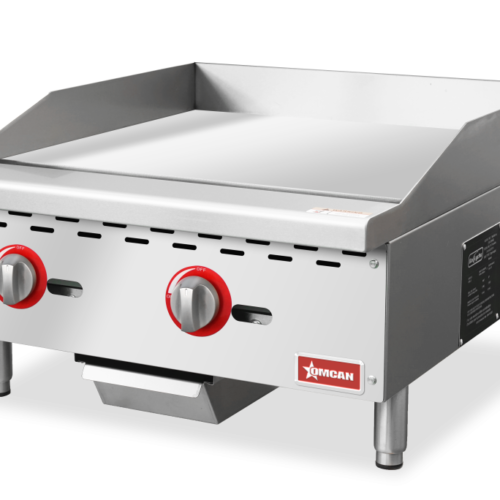Natural Gas / Propane Griddle with Manual Control
