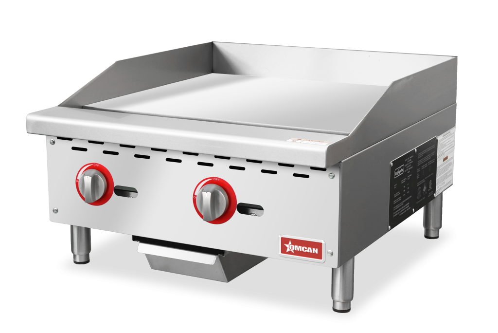 Natural Gas / Propane Griddle with Manual Control