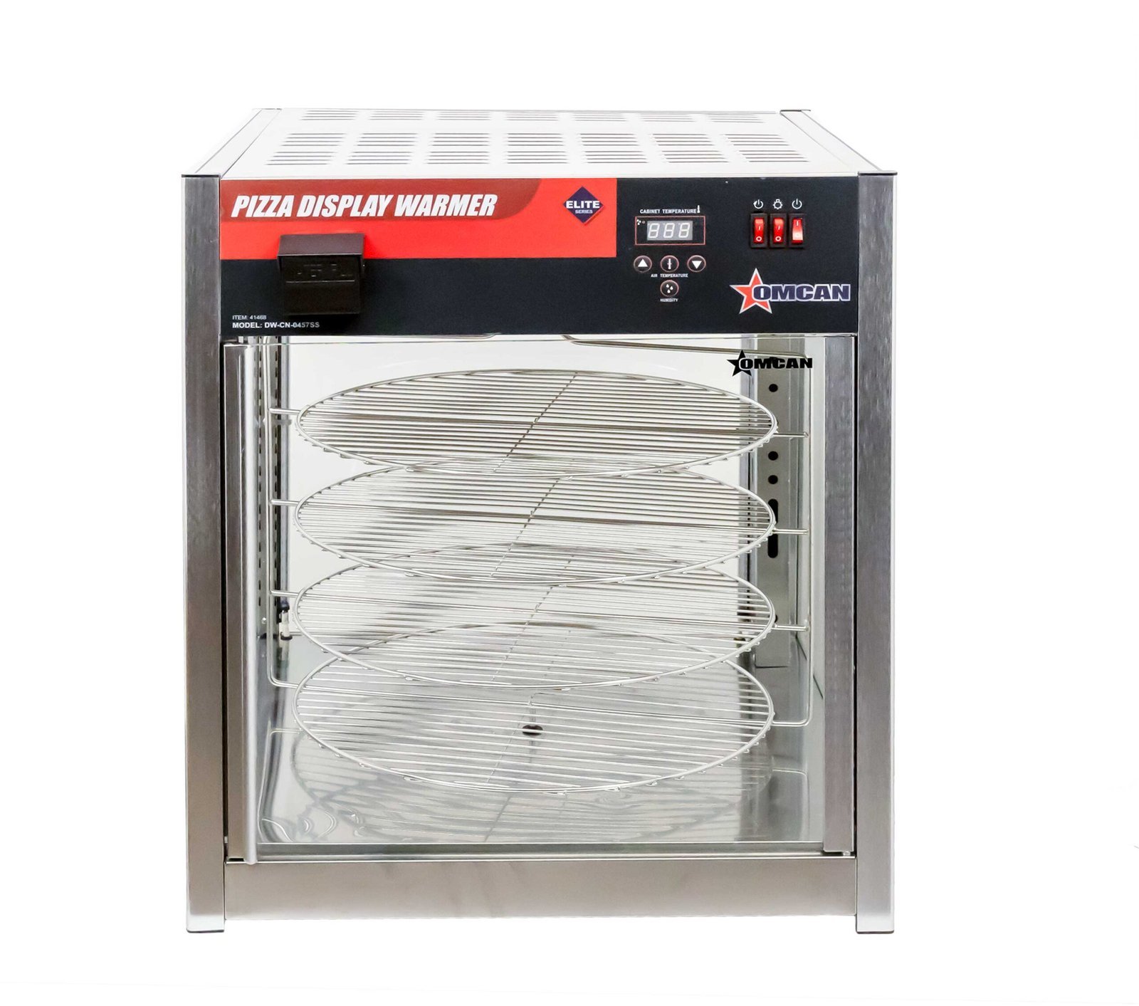 24" Pizza Display Warmer – 110 V, 1500 W – Image 4
