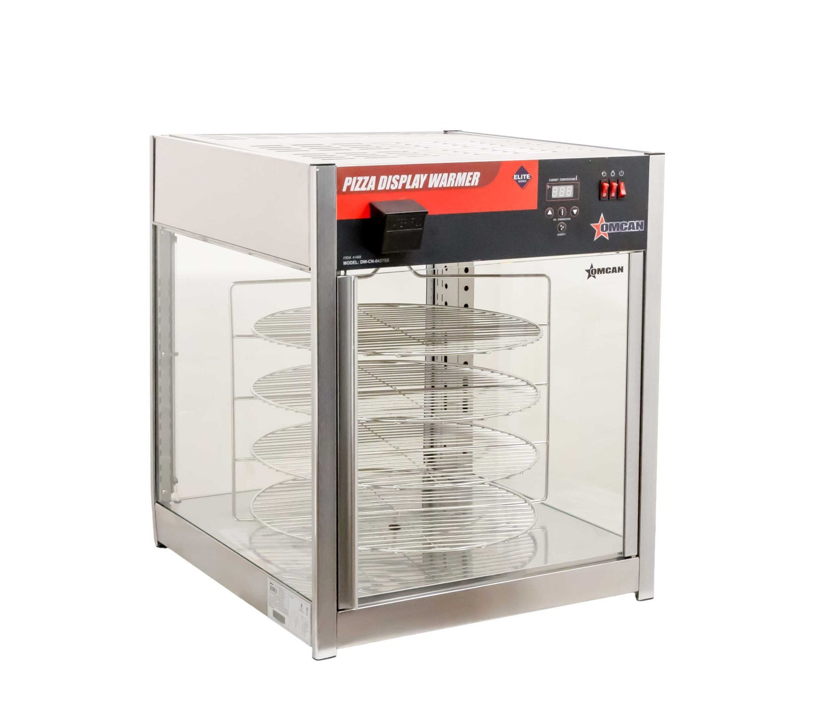 24" Pizza Display Warmer – 110 V, 1500 W – Image 3