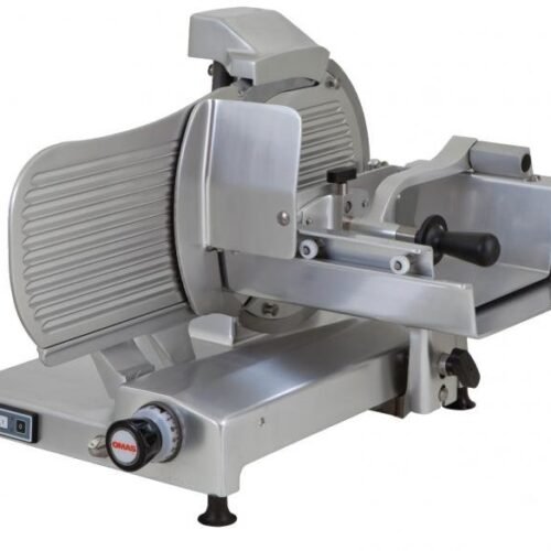 Omas S-Series 14″ Horizontal Gear-Driven Meat Slicer | Trento – 110 V, 0.4 HP