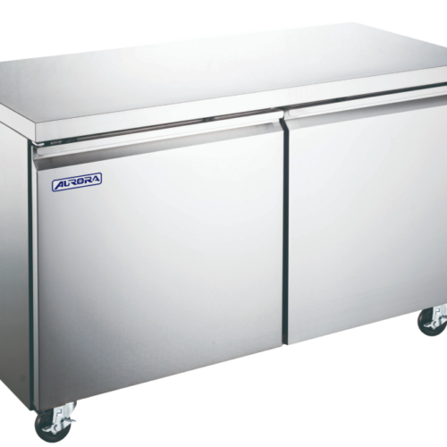 Aurora Undercounter Refrigerator, Stainless Steel