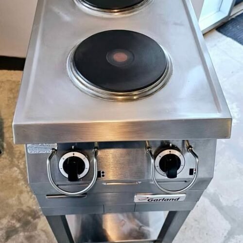 Garland Two Solid Burner Electric Countertop Hot Plate