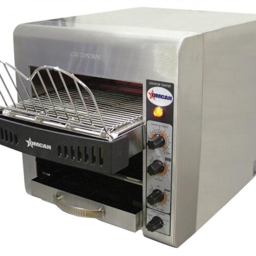 Stainless Steel Countertop Conveyor Toaster with 10″ Belt – 1800 W, 120 V