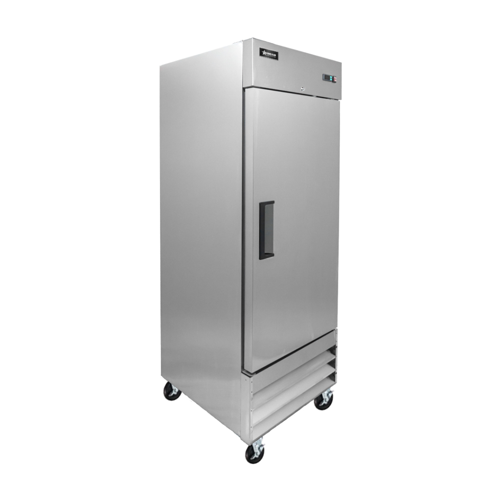 29″ Reach-in Freezer, 1 Door, Stainless Steel, 23 cu.ft (650 L) Capacity – 110V,