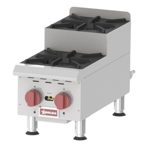 Countertop Stainless Steel Step-Up Gas Hot Plate