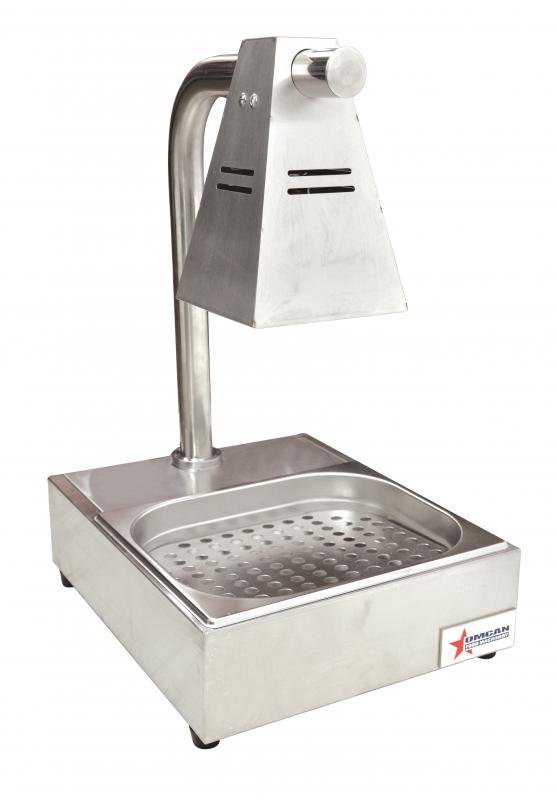 Commercial Fry Dump Holding Station Portable Electric Food Warmer One Infrared B – Image 2