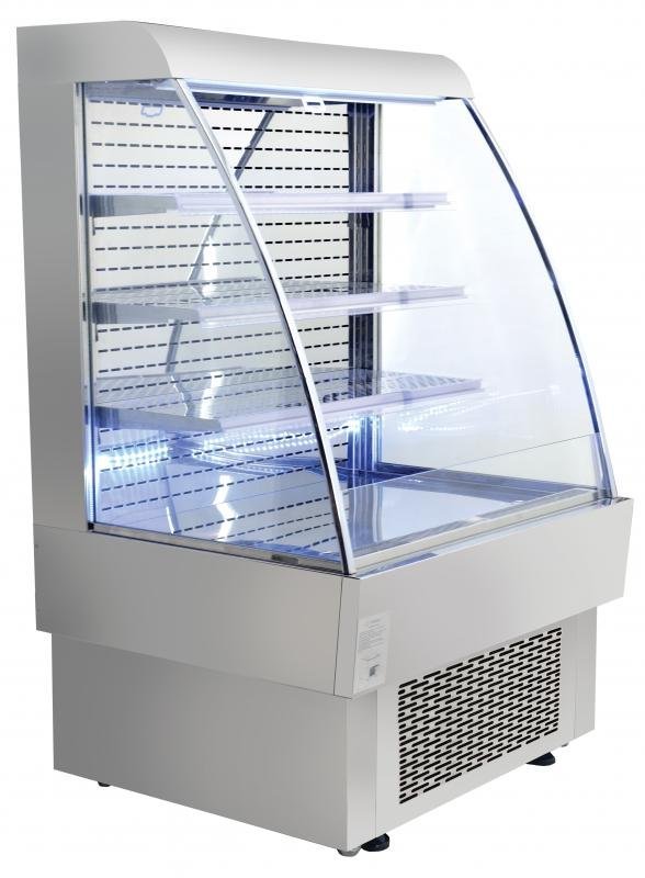39″ Grab-and-Go Open Refrigerated Floor Display Showcase, 380 Liter (13.42 cu.ft