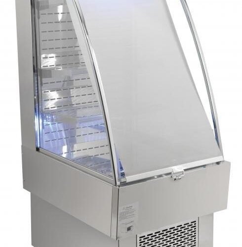 24″ Grab-and-Go Open Refrigerated Floor Display Showcase, 230 L (8.12 cu.ft.), S