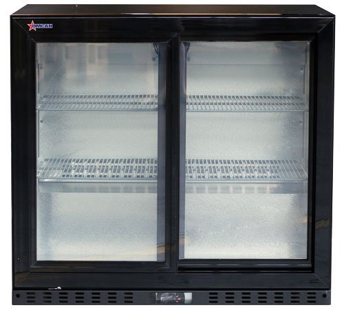 35″ Back Bar Beverage Cooler with 2 sliding glass doors and 7 cu.ft. (208 Liters – Image 2