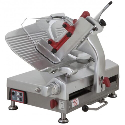 Omas 13″ Blade Gear-Driven Automatic Slicer with Plexiglass Protection | Trento