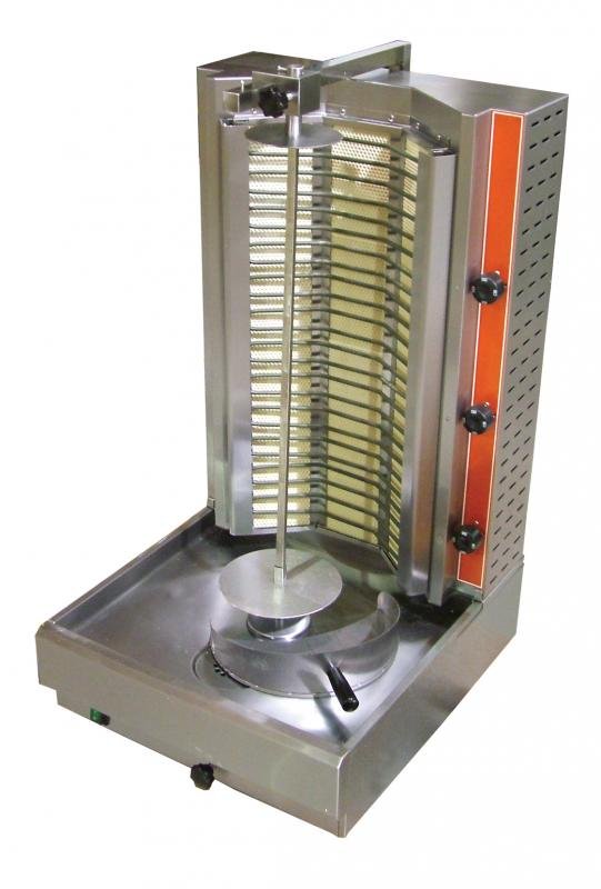 Shawarma Grill / Doner Kebab Machine / Vertical Broiler with 66 lb. Capacity, – Image 2