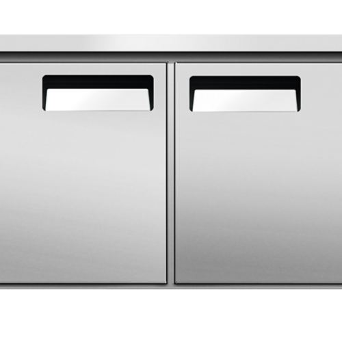 Juneau 60″ Undercounter Refrigerator Double Doors Stainless Steel, 8.9 cu.ft. Ca