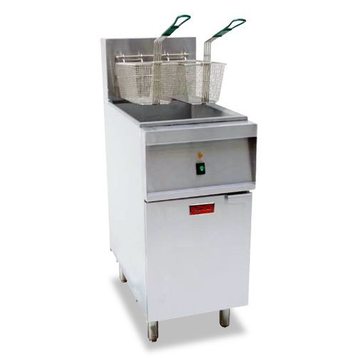 40 lb. Electric Floor Fryer