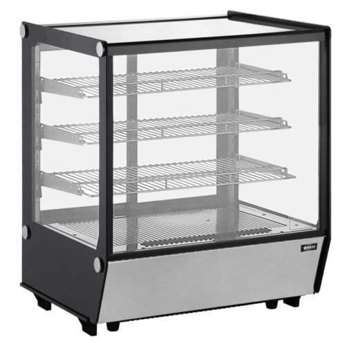 Countertop Square Glass Refrigerated Display