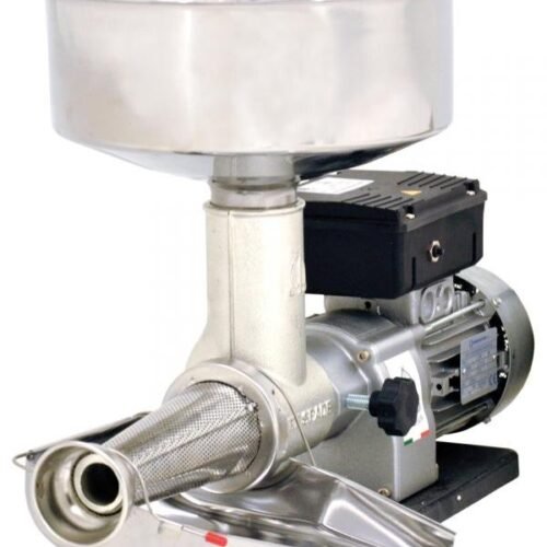 Medium-Duty Electric Tomato Squeezer with 0.4 HP Motor and Stainless Steel Cover