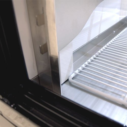 47″ Floor Refrigerated Display Case with Stainless Steel Exterior - Image 5