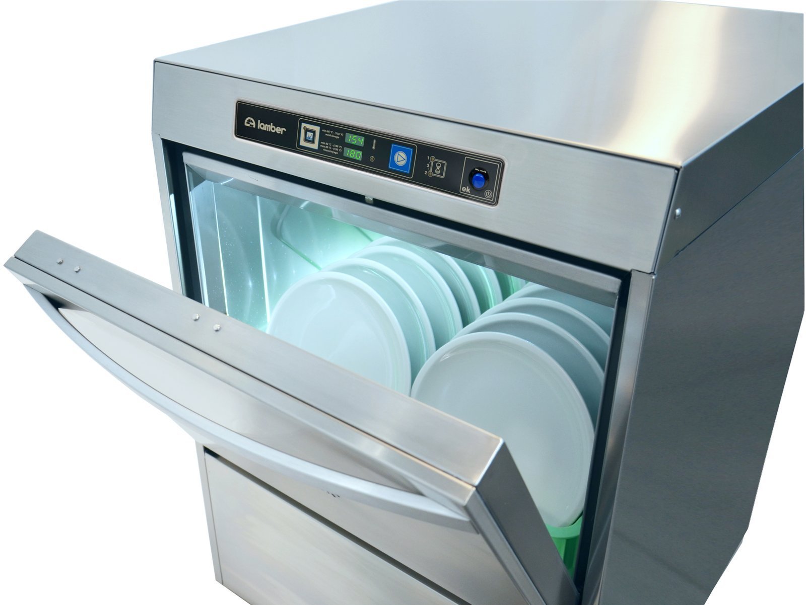 Deluxe High-Temperature Undercounter Dishwasher – Image 2