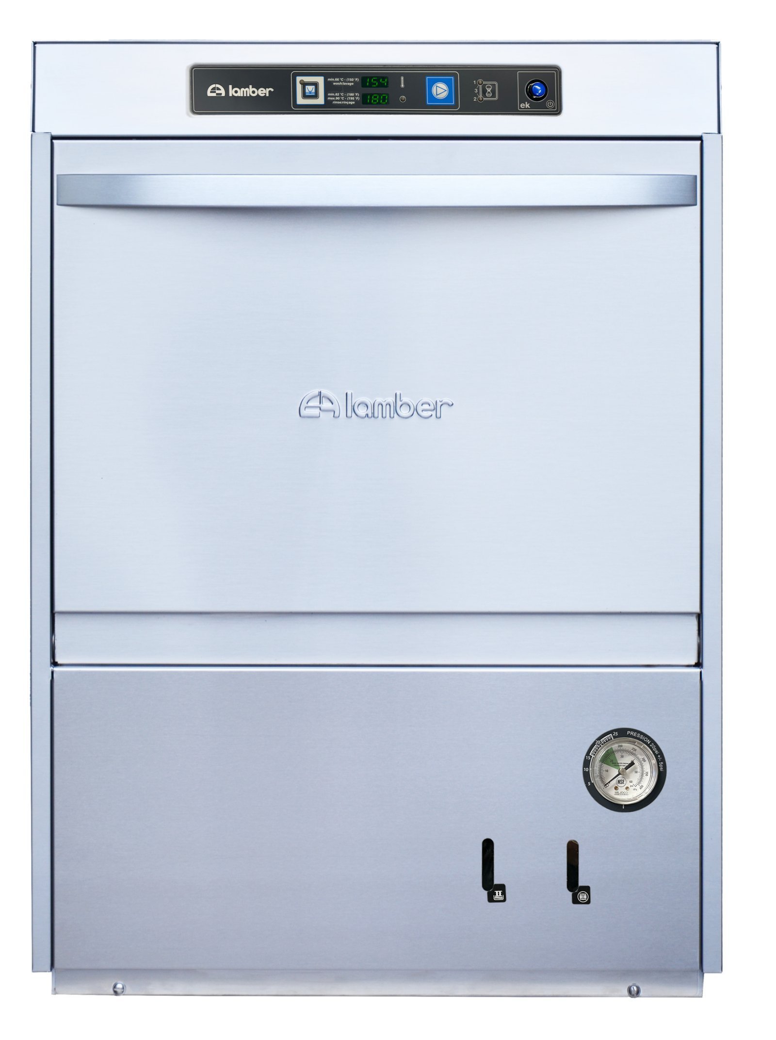 Deluxe High-Temperature Undercounter Dishwasher – Image 3