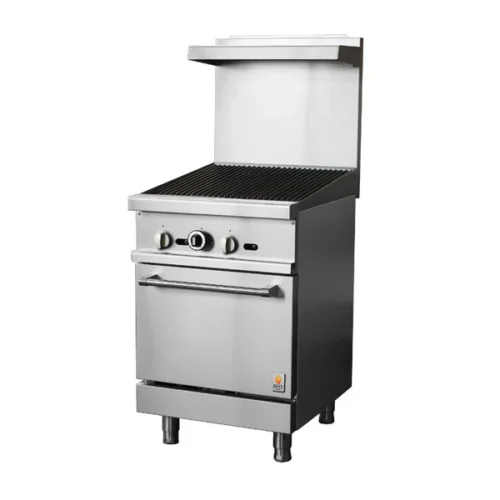 Gas Range with Charbroiler Top
