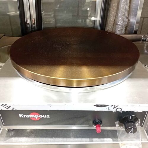 Crêpière professionnelle au gaz