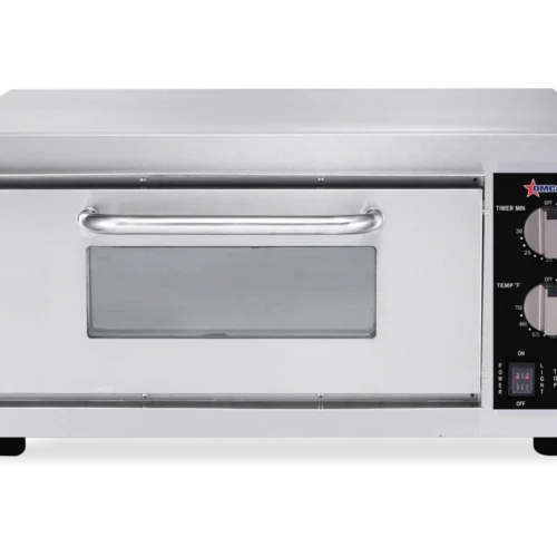 25″ Single Chamber Electric Pizza Oven with Pizza Stone for 16″ Pizza – 1.7 kW,