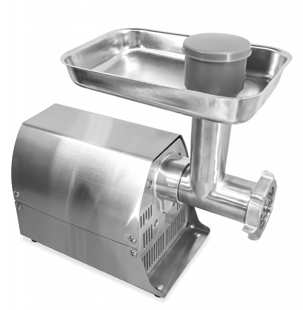 #8 Economic Light-Duty Stainless Steel Meat Grinder with 0.4 HP