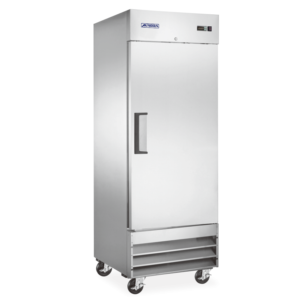 Aurora 29″ Reach-in Refrigerator, 1 Door, Stainless Steel, 21 cu.ft. (583 L) Cap