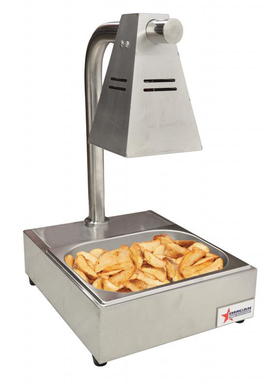 Commercial Fry Dump Holding Station Portable Electric Food Warmer One Infrared B