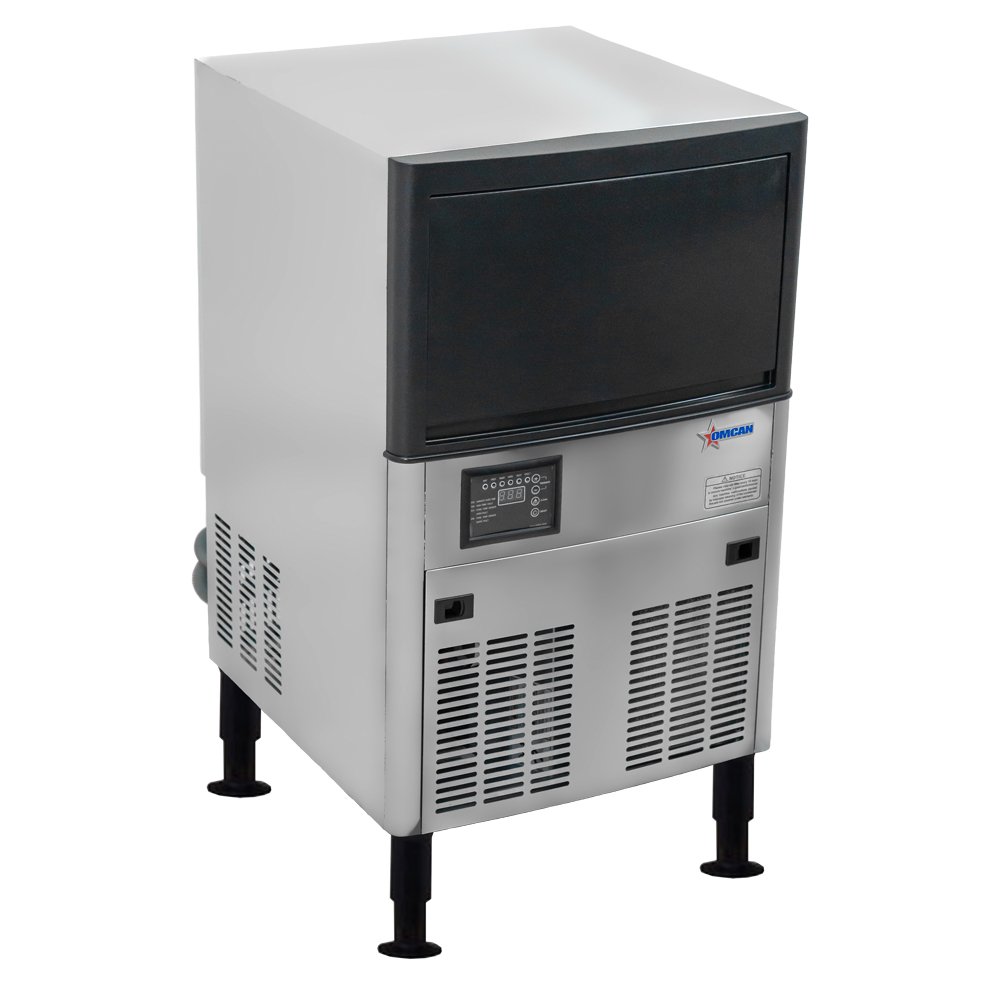 20″ Ice Maker 33 lbs/ 15 kg Bin Capacity, 80 lbs/ 36 kg Production Per Day