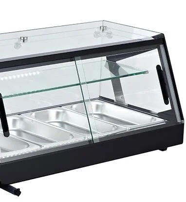 45″ Refrigerated Sushi Showcase with Flat Glass and 1.55cu.ft. / 44L Capacity –