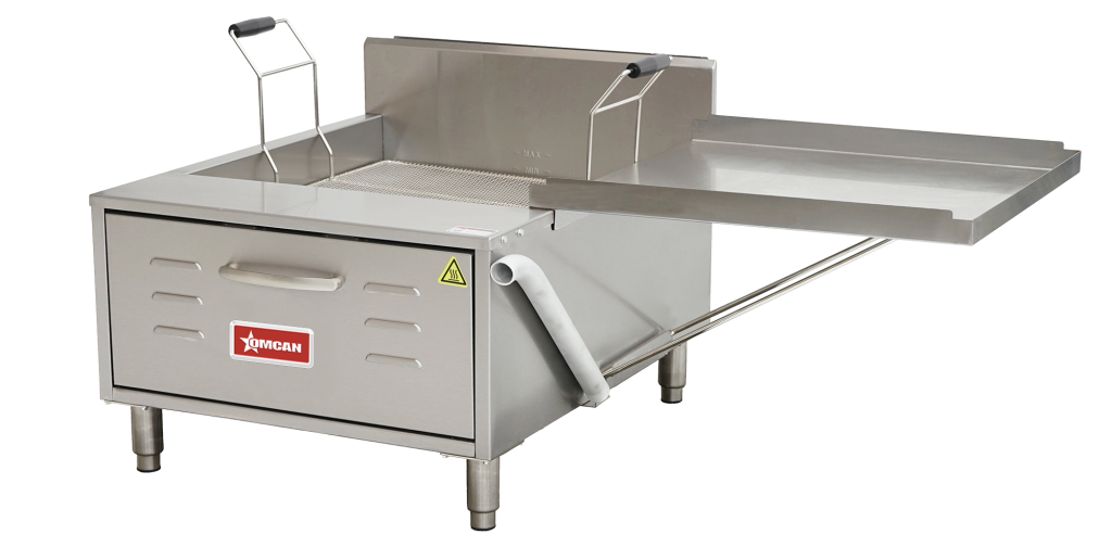 Countertop Donut/ Funnel Cake Deep Fryer 30 lb. Oil Capacity 50,000 BTU – Natura