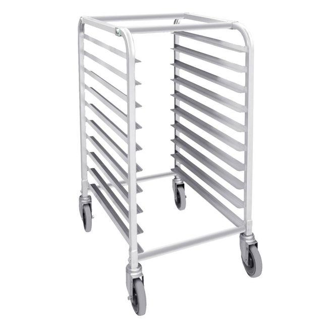 Aluminum Heavy Duty Pan Racks with welded angle slides