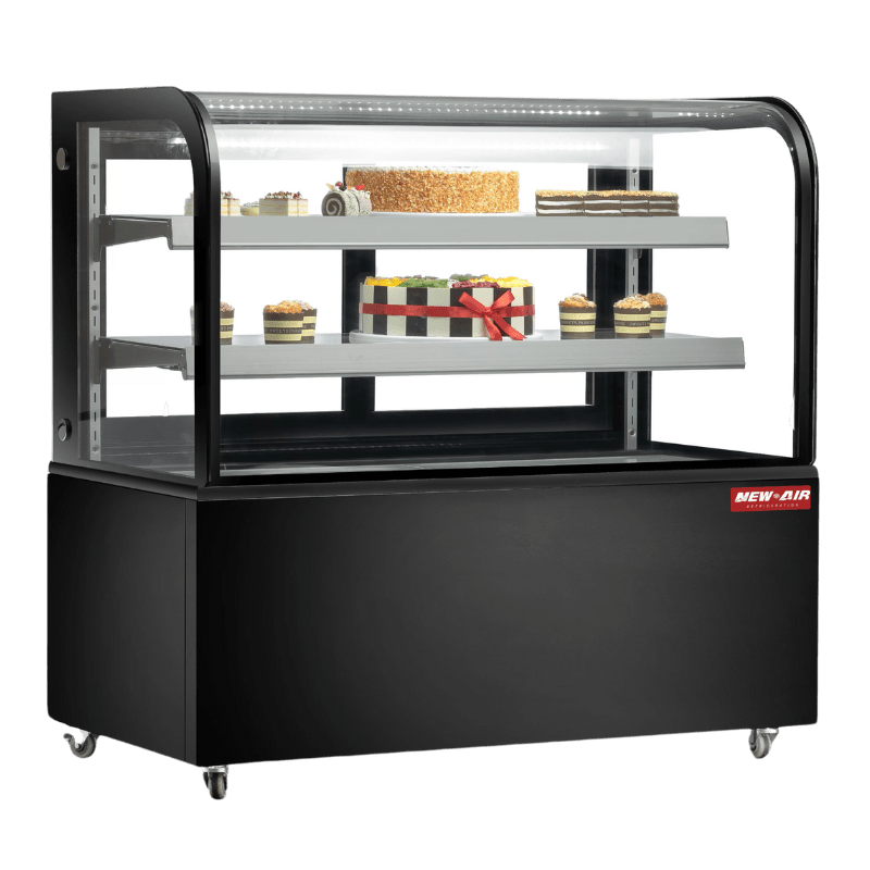 48″ CURVED GLASS REFRIGERATED DISPLAYS