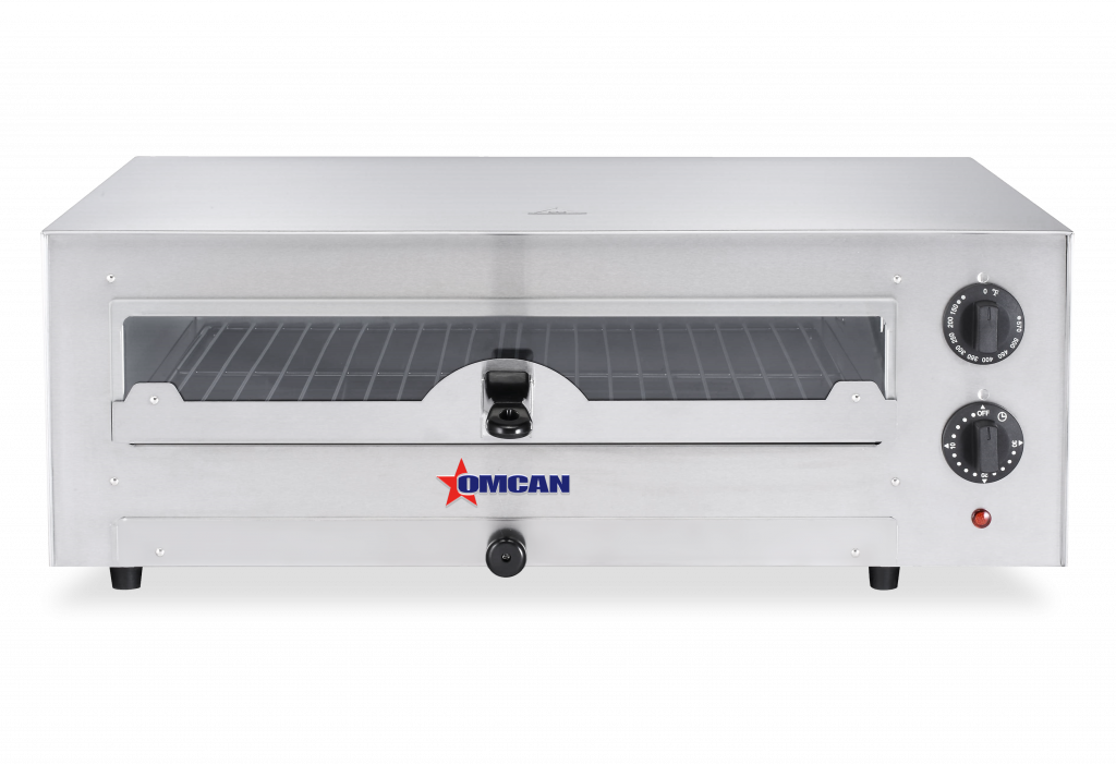 24″ Single Chamber Electric Pizza Oven with Glass Door for 16″ Pizza – 120V