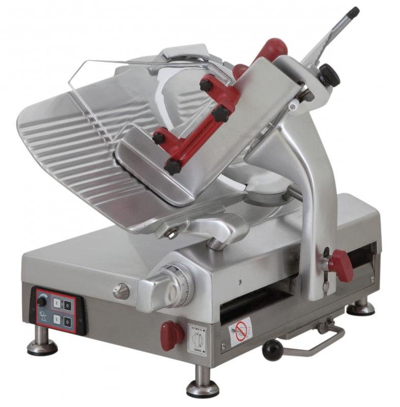 Omas 13″ Blade Gear-Driven Automatic Slicer with Plexiglass Protection | Trento